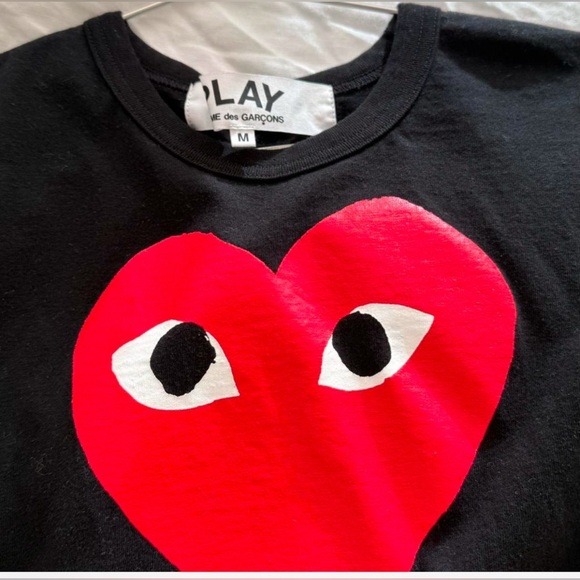 Comme Des Garcons Black Shirt Size Medium - Picture 2 of 3